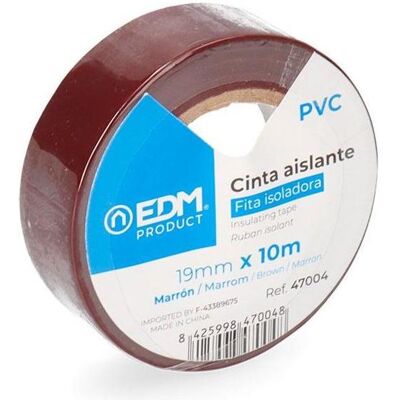 EDM, Klebeband, Braunes Isolierband in Supra-Qualität 19 mm x 10 m (19 mm) EDM, Klebeband, Braunes Isolierband in Supra-Qualität 19 mm x 10 m (19 mm)