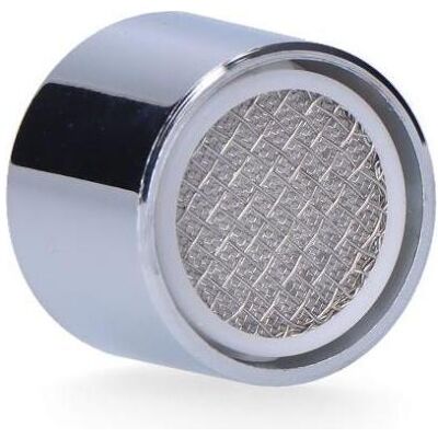EDM, Strahlregler, Faucet aerator - economizer of water flow. for faucet. chrome colour. female 22/100 EDM, Strahlregler, Faucet aerator - economizer of water flow. for faucet. chrome colour. female 22/100