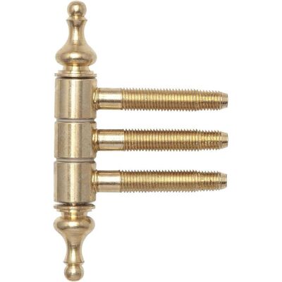SFS, Türband, Einbohrzierband 16 mm Türband mit 3-Stufengewindebolzen, vermessingt SFS, Türband, Einbohrzierband 16 mm Türband mit 3-Stufengewindebolzen, vermessingt