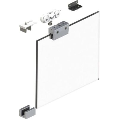 Helm, Zubehör Türbeschlag, Schiebesystem 73 50 kg Glastüren ESG 8 mm Komplettgarnitur Helm, Zubehör Türbeschlag, Schiebesystem 73 50 kg Glastüren ESG 8 mm Komplettgarnitur