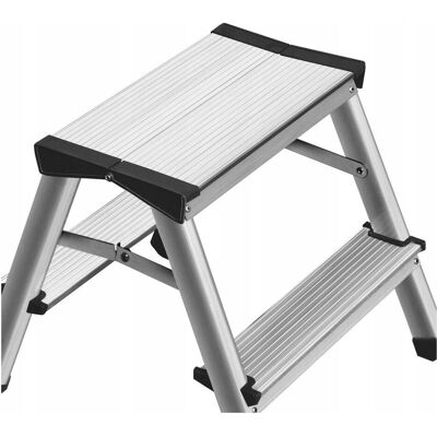 Awtools, Leiter + Gerüst, Drabina Taboret 2 Stopnie 125kg (Plattformleiter, 40 cm) Awtools, Leiter + Gerüst, Drabina Taboret 2 Stopnie 125kg (Plattformleiter, 40 cm)