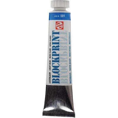 Künstlerfarbe + Bastelfarbe, Talens Blockprint Tube 20ml Hellblau 501 (20 ml) Künstlerfarbe + Bastelfarbe, Talens Blockprint Tube 20ml Hellblau 501 (20 ml)