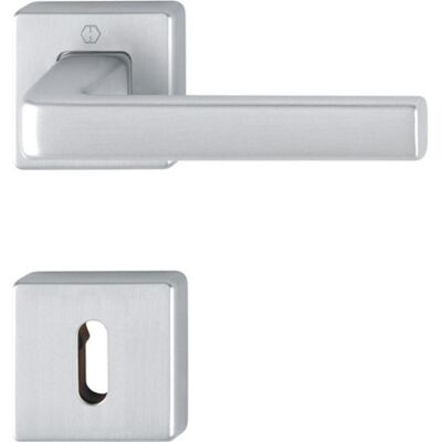 HOPPE Dublin Aluminium Türgriff-Set - Satinierte Oberfläche - Türtyp HOPPE Dublin Aluminium Türgriff-Set - Satinierte Oberfläche - Türtyp