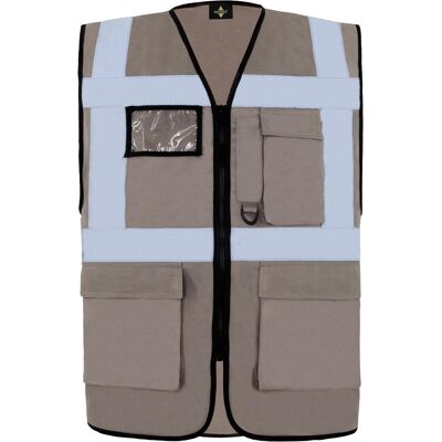 Korntex, Warnweste, Warnweste Multifunktional Hamburg Grau mit 360° Sicherheit 4XL EN ISO 17353 KXCMF (4XL) Korntex, Warnweste, Warnweste Multifunktional Hamburg Grau mit 360° Sicherheit 4XL EN ISO 17353 KXCMF (4XL)