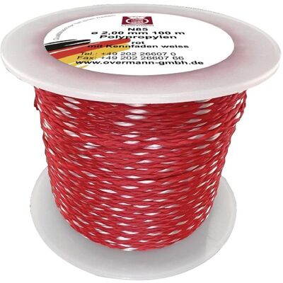 HP Autozubehör, Seil, Maurerschnur Länge 100 m Ø 2 mm 65 kg Polypropylen rot/weiss (100 m) HP Autozubehör, Seil, Maurerschnur Länge 100 m Ø 2 mm 65 kg Polypropylen rot/weiss (100 m)