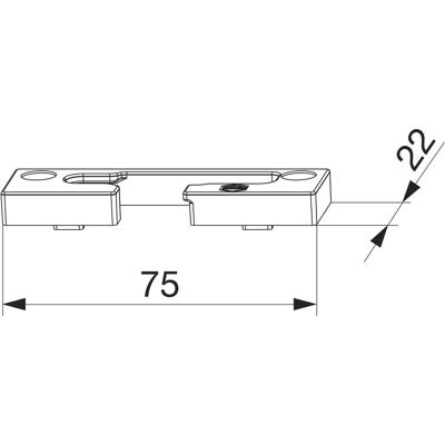 Maco, Möbelausstattung, Kippschliessteil PVC 12/20-13, GKG Bodenschwelle, rechts, silber (359399) (1 Stk.) Maco, Möbelausstattung, Kippschliessteil PVC 12/20-13, GKG Bodenschwelle, rechts, silber (359399) (1 Stk.)