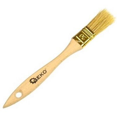 GEKO, Pinsel, Flachpinsel, 20 mm, Holzstiel (20 mm) GEKO, Pinsel, Flachpinsel, 20 mm, Holzstiel (20 mm)