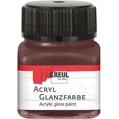 Kreul, Künstlerfarbe + Bastelfarbe, Acryl Glanzfarbe, 20 ml (20 ml) Kreul, Künstlerfarbe + Bastelfarbe, Acryl Glanzfarbe, 20 ml (20 ml)