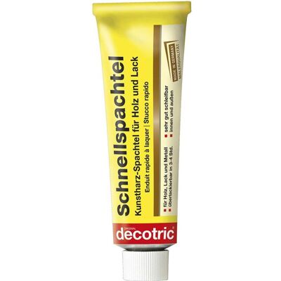 Decotric, Spachtelmasse + Mörtel, Schnellspachtel Decotric, Spachtelmasse + Mörtel, Schnellspachtel
