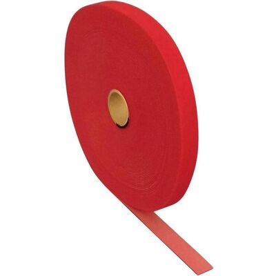 Fastech, Klettband, ETN Fast Strap 25 Meter, rot (25 mm) Fastech, Klettband, ETN Fast Strap 25 Meter, rot (25 mm)