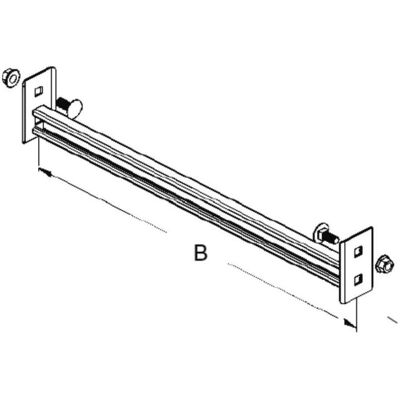 Niedax, Leiter + Gerüst Zubehör, NIE SPC 86/200 Sprosse f.Steigetrassen 40x22x2mm B=234mm 1,75 Niedax, Leiter + Gerüst Zubehör, NIE SPC 86/200 Sprosse f.Steigetrassen 40x22x2mm B=234mm 1,75
