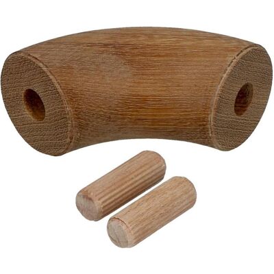 OK-Line, Treppengeländer + Handlauf, Holz-Handlaufbogen Ø 42 mm (Holz geölt) OK-Line, Treppengeländer + Handlauf, Holz-Handlaufbogen Ø 42 mm (Holz geölt)