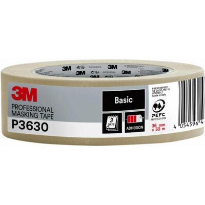 3M Klebeband, Scotch Malerkreppb. PRO 36mmx50m beige P3630 (36 mm) 3M Klebeband, Scotch Malerkreppb. PRO 36mmx50m beige P3630 (36 mm)