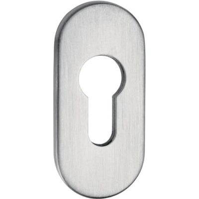 EDI, Türgriff + Türgarnitur, Feuerschutzcliprosette 0813/6 Aluminium F12 Ovalrosette Profiltür (Türgarnitur) EDI, Türgriff + Türgarnitur, Feuerschutzcliprosette 0813/6 Aluminium F12 Ovalrosette Profiltür (Türgarnitur)