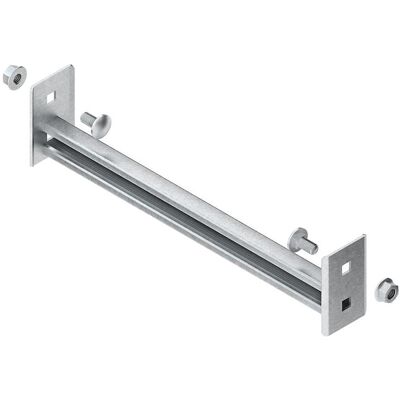Niedax, Leiter + Gerüst Zubehör, NIE SPC86/500 Sprosse für Steigetrassen 40x22x2mm B=534mm 1,75 kN Niedax, Leiter + Gerüst Zubehör, NIE SPC86/500 Sprosse für Steigetrassen 40x22x2mm B=534mm 1,75 kN