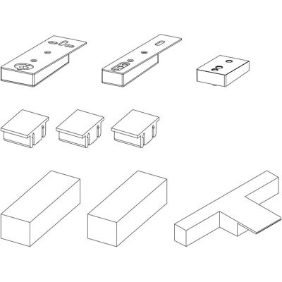 GU, Zubehör Türbeschlag, Thermostep 204 Zubehör-Beutel Panoramaverglasung Holz-Alu GU, Zubehör Türbeschlag, Thermostep 204 Zubehör-Beutel Panoramaverglasung Holz-Alu