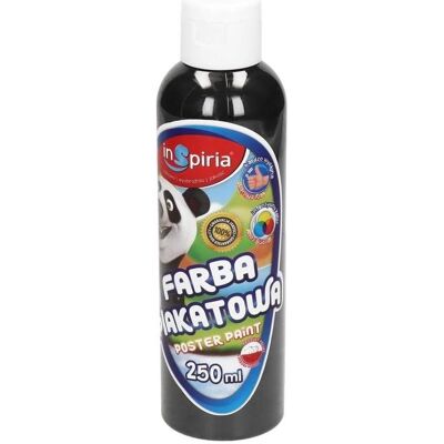 Schemat, Künstlerfarbe + Bastelfarbe, Schwarze Posterfarbe 250 ml (250 ml) Schemat, Künstlerfarbe + Bastelfarbe, Schwarze Posterfarbe 250 ml (250 ml)