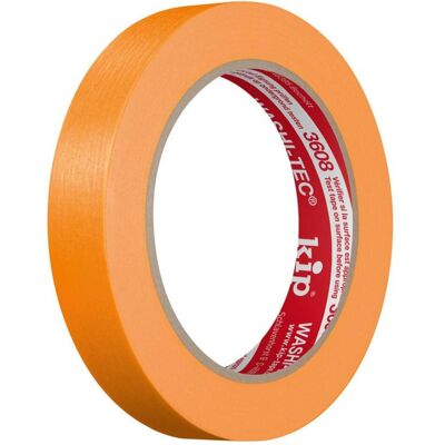 Kip, Klebeband, WASHI-TEC STANDARD Goldkrepp orange 18 mm x 50 m (18 mm) Kip, Klebeband, WASHI-TEC STANDARD Goldkrepp orange 18 mm x 50 m (18 mm)