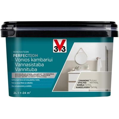 V33, Künstlerfarbe + Bastelfarbe, Paint Bathroom Perf Cinnamon 2l (2000 ml) V33, Künstlerfarbe + Bastelfarbe, Paint Bathroom Perf Cinnamon 2l (2000 ml)