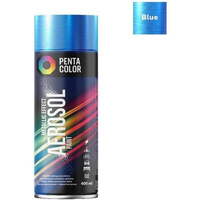 Pentacolor, Künstlerfarbe + Bastelfarbe, Paint Aeros Penta Metallic Blue 400ml (400 ml) Pentacolor, Künstlerfarbe + Bastelfarbe, Paint Aeros Penta Metallic Blue 400ml (400 ml)
