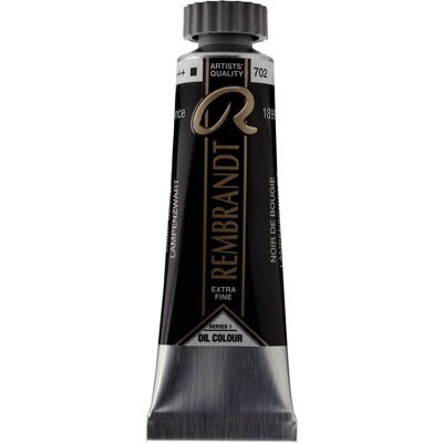 Talens, Künstlerfarbe + Bastelfarbe, Oelfarbe Rembrandt Lampenschwarz 702 (15 ml) Talens, Künstlerfarbe + Bastelfarbe, Oelfarbe Rembrandt Lampenschwarz 702 (15 ml)