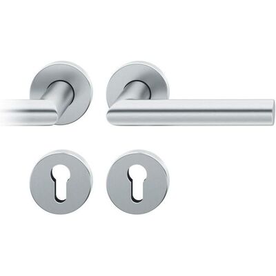 FSB Edelstahl-Außentürgriff-Set - Modell 12 1076 FSB Edelstahl-Außentürgriff-Set - Modell 12 1076
