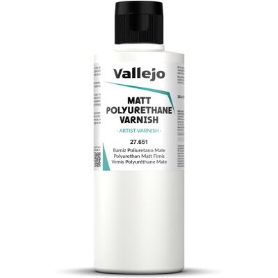 Wittmax, Künstlerfarbe + Bastelfarbe, Matt Varnish Polyurethane 200 ml. Bottle (200 ml) Wittmax, Künstlerfarbe + Bastelfarbe, Matt Varnish Polyurethane 200 ml. Bottle (200 ml)