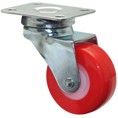 Wagner System, Möbelrollen, Lenkrolle/Platte/40mm/40kg Wagner System, Möbelrollen, Lenkrolle/Platte/40mm/40kg