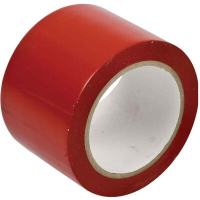 Brady, Klebeband, B-726, AMT-3-Red, Bodenmarkierbänder, selbstklebendes Vinyl, Rot, 75mm x 33m (1 Rolle) (76.20 mm) Brady, Klebeband, B-726, AMT-3-Red, Bodenmarkierbänder, selbstklebendes Vinyl, Rot, 75mm x 33m (1 Rolle) (76.20 mm)