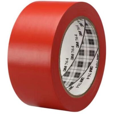 3M Klebeband, ™ Allzweck-PVC-Klebeband 764, Rot, 50 mm x 33 m, 0.13 mm (50 mm) 3M Klebeband, ™ Allzweck-PVC-Klebeband 764, Rot, 50 mm x 33 m, 0.13 mm (50 mm)