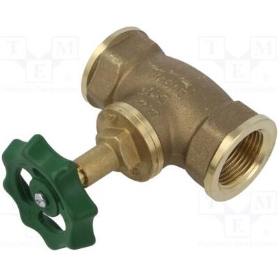 Gebo, Rohrverbindungstechnik, Einfaches Absperr-Kegelventil PN16 DN25 1 (S) Gebo, Rohrverbindungstechnik, Einfaches Absperr-Kegelventil PN16 DN25 1 (S)