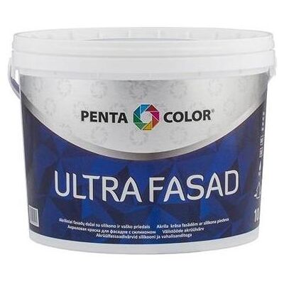 Pentacolor, Künstlerfarbe + Bastelfarbe, Dispersion Paint Ultra Facad (Whit (10000 ml) Pentacolor, Künstlerfarbe + Bastelfarbe, Dispersion Paint Ultra Facad (Whit (10000 ml)