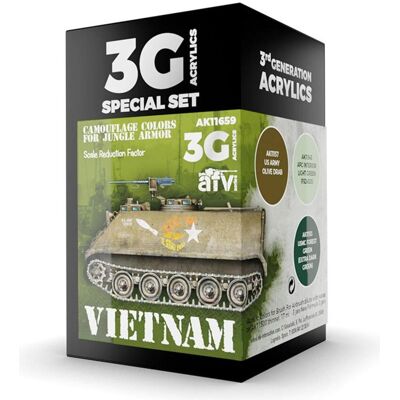 AK Interactive, Künstlerfarbe + Bastelfarbe, Vietnam Colors 3g AK Interactive, Künstlerfarbe + Bastelfarbe, Vietnam Colors 3g