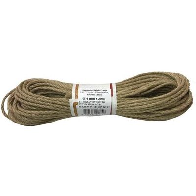 Duguva, Seil, JUTE ROPE 4MM 30M (30 m) Duguva, Seil, JUTE ROPE 4MM 30M (30 m)