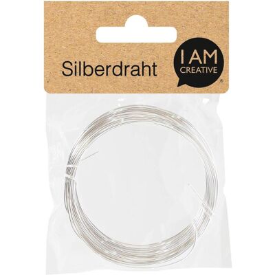 I Am Creative, Draht, Silber-Ketteldraht (6 m) I Am Creative, Draht, Silber-Ketteldraht (6 m)
