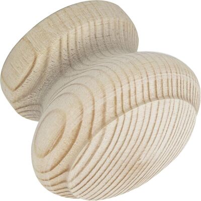 Alles im griff, Möbelgriff, Möbelknopf Möbelknauf Horno ø 35mm Tiefe 28mm Möbelgriff Holz Kiefer roh Alles im griff, Möbelgriff, Möbelknopf Möbelknauf Horno ø 35mm Tiefe 28mm Möbelgriff Holz Kiefer roh