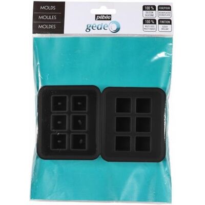 Pebeo, Künstlerfarbe + Bastelfarbe, 2 Kubisch Formen Tasche Pebeo, Künstlerfarbe + Bastelfarbe, 2 Kubisch Formen Tasche
