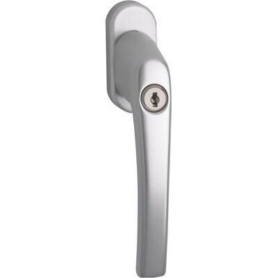 Roto, Fenstergriff, Fenstergriff ROTOLINE - Sperrzylinder, 40 Nm, Aluminium silber eloxiert Roto, Fenstergriff, Fenstergriff ROTOLINE - Sperrzylinder, 40 Nm, Aluminium silber eloxiert