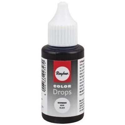 Rayher, Künstlerfarbe + Bastelfarbe, Color Drops Schwarz 25ml (25 ml) Rayher, Künstlerfarbe + Bastelfarbe, Color Drops Schwarz 25ml (25 ml)