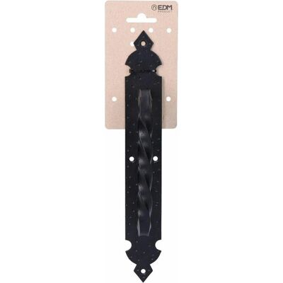 EDM, Türgriff + Türgarnitur, Product Türgriff 85256 Schwarz Eisen Schmiedeeisern 275 Mm (Türgriff) EDM, Türgriff + Türgarnitur, Product Türgriff 85256 Schwarz Eisen Schmiedeeisern 275 Mm (Türgriff)