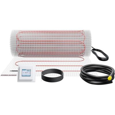 Stiebel Eltron, Bodenheizung, Elektrische Fussbodenheizung für grosse Flächen, Komplettset 5 m², 100 W/m², FTM 100/5 Set Plus Stiebel Eltron, Bodenheizung, Elektrische Fussbodenheizung für grosse Flächen, Komplettset 5 m², 100 W/m², FTM 100/5 Set Plus