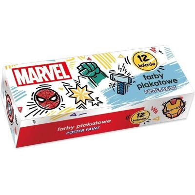 Beniamin, Künstlerfarbe + Bastelfarbe, Avengers-Posterfarben, 20 ml, 12 Farben (20 ml) Beniamin, Künstlerfarbe + Bastelfarbe, Avengers-Posterfarben, 20 ml, 12 Farben (20 ml)