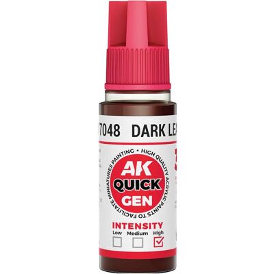 AK Interactive, Künstlerfarbe + Bastelfarbe, Pot de Quick Gen - Dark Leather (18 ml) (18 ml) AK Interactive, Künstlerfarbe + Bastelfarbe, Pot de Quick Gen - Dark Leather (18 ml) (18 ml)