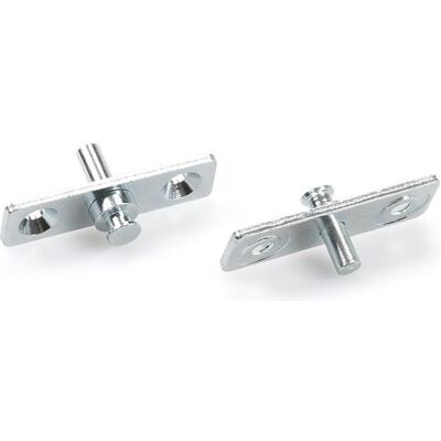 Geze, Möbelausstattung, FPS Befestigungsplatten-Set, Leichtmetallfenster (1 Stk.) Geze, Möbelausstattung, FPS Befestigungsplatten-Set, Leichtmetallfenster (1 Stk.)