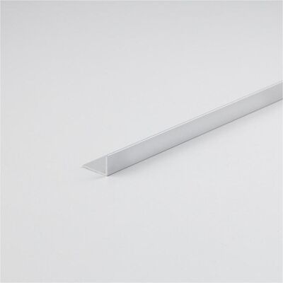 Arcansas, Profil + Stange, Diy l-angle profile silver aluminium, 1000 x 40 x 15 mm Arcansas, Profil + Stange, Diy l-angle profile silver aluminium, 1000 x 40 x 15 mm