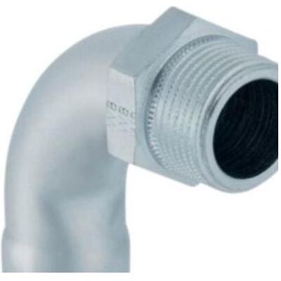 Geberit Rohrverbindungstechnik, Mapress C-Stahl - elbow 90 ° outer thread 15 x 1/2 "(20503) (Winkelverbindung) Geberit Rohrverbindungstechnik, Mapress C-Stahl - elbow 90 ° outer thread 15 x 1/2 "(20503) (Winkelverbindung)