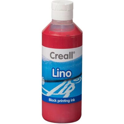 Creall, Künstlerfarbe + Bastelfarbe, Lino Blockprintverf Donkerrood, 250ml (250 ml) Creall, Künstlerfarbe + Bastelfarbe, Lino Blockprintverf Donkerrood, 250ml (250 ml)