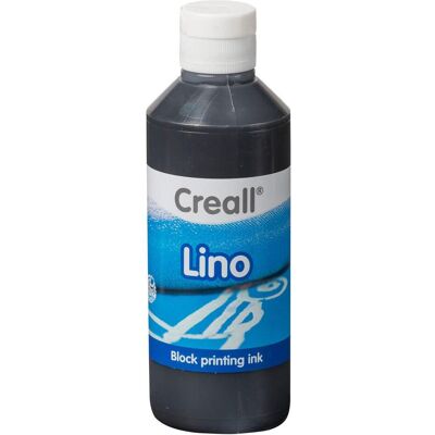 Creall Schwarze 250ml Wasserbasierte Blockdruckfarbe - Mal- & Druckzubehör Creall Schwarze 250ml Wasserbasierte Blockdruckfarbe - Mal- & Druckzubehör