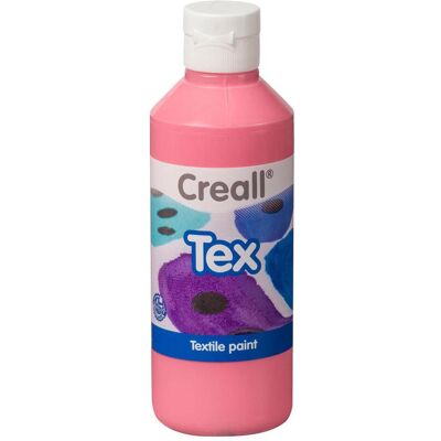 Creall, Künstlerfarbe + Bastelfarbe, Textielverf Roze, 250ml (250 ml) Creall, Künstlerfarbe + Bastelfarbe, Textielverf Roze, 250ml (250 ml)