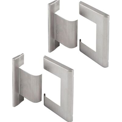 Simonswerk, Zubehör Türbeschlag, Colcom Abdeckkappenpaar zu Duschtürband 8010BTJC,Aluminium Edelstahl satiniert Simonswerk, Zubehör Türbeschlag, Colcom Abdeckkappenpaar zu Duschtürband 8010BTJC,Aluminium Edelstahl satiniert